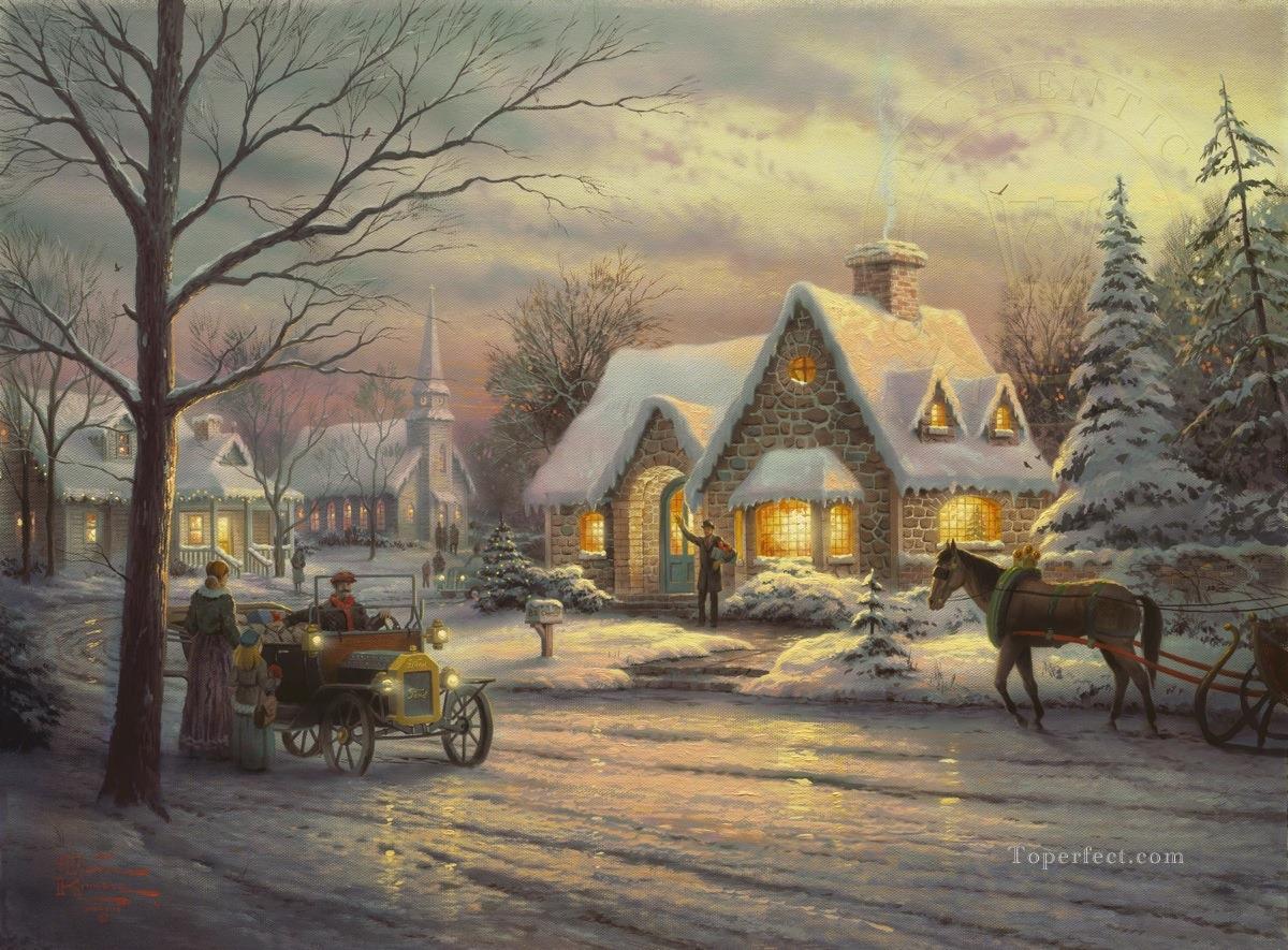 Memories of Christmas TK Oil Paintings